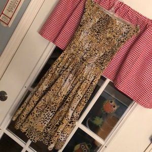 Animal Print Dress